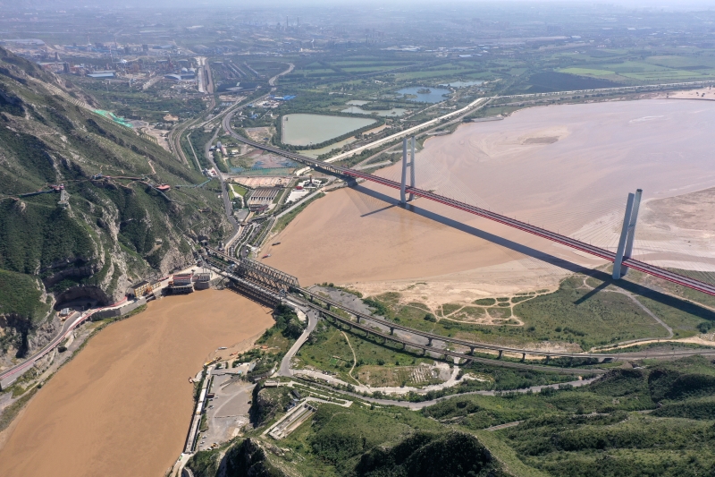 陕西韩城禹门口(2022年9月26日)