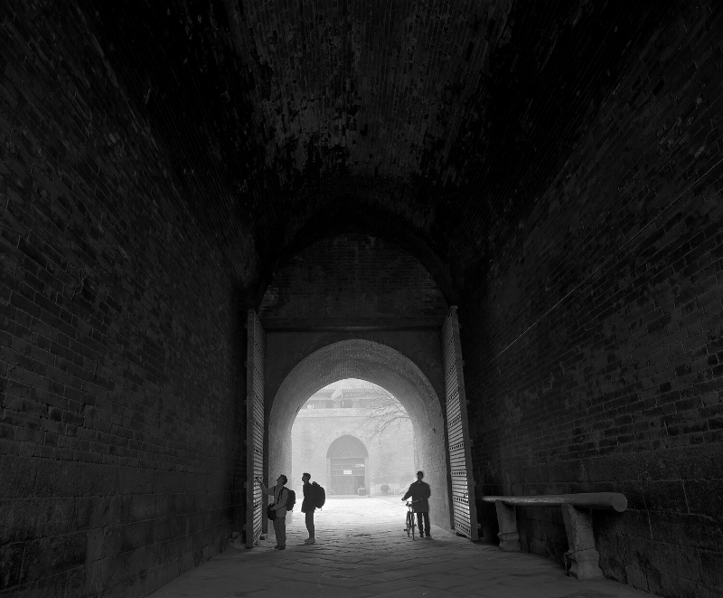 1 西安城墙朝阳门（1996年）_proc