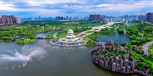 抚州名人园全景  董文俊摄