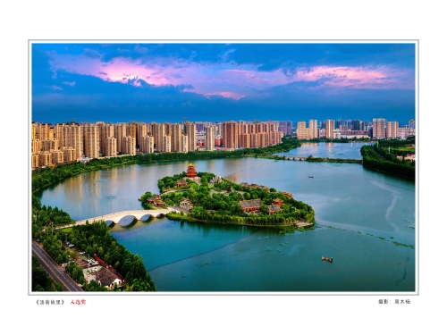 抚州市区梦湖畔 周木杨摄